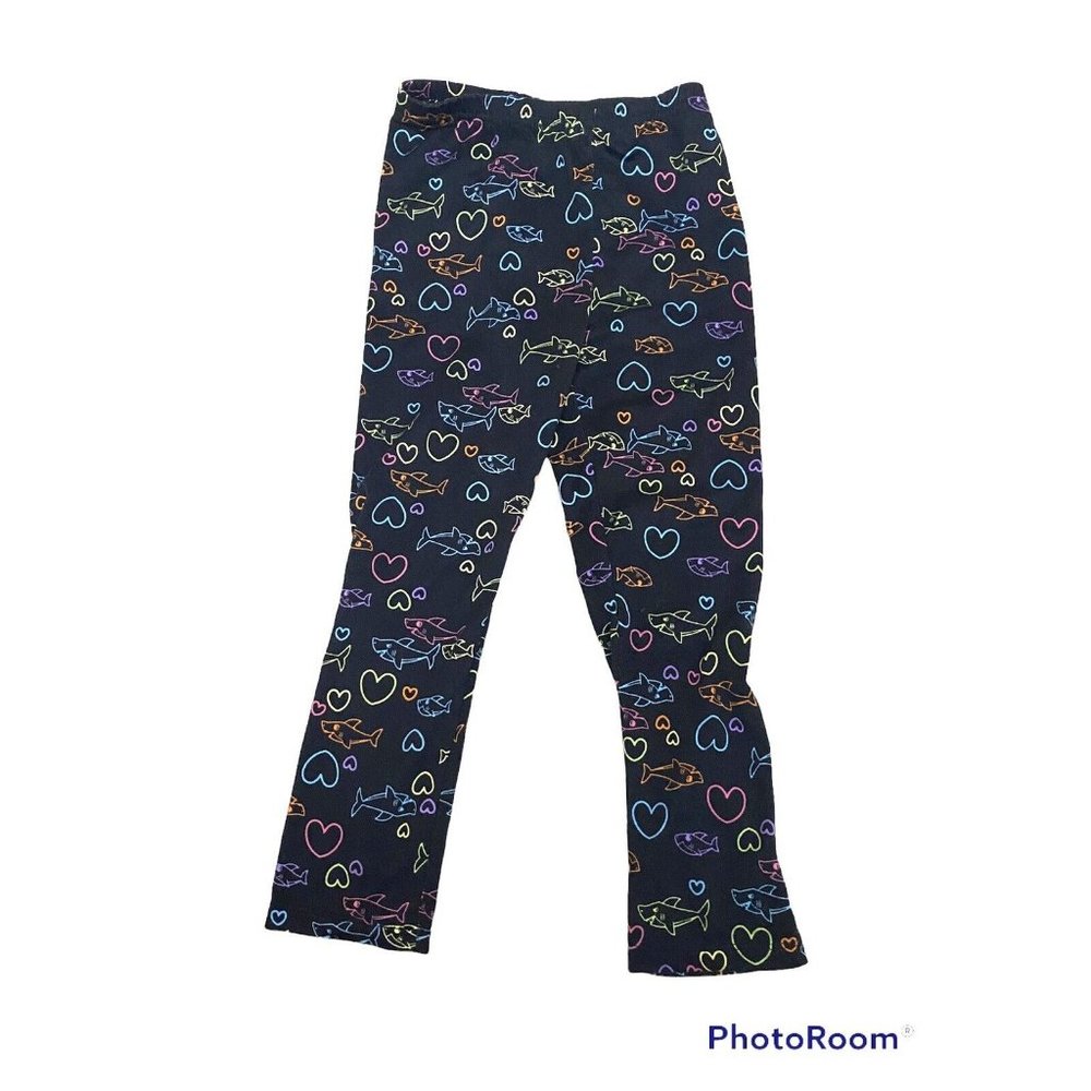 Pinkfong Baby Shark Colorful Girls Leggings  Size 5T Nickelodeon‎